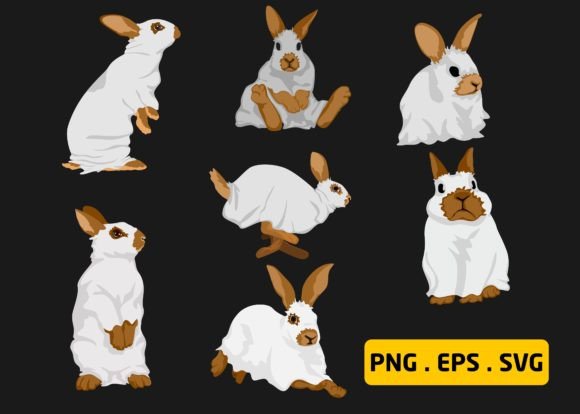 Cute Ghost Rabbit Svg, Halloween Svg