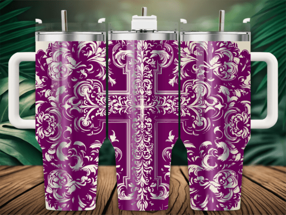 Easter Floral Cross