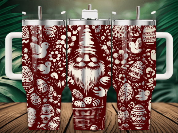 Floral Easter Egg Gnome Tumbler Review