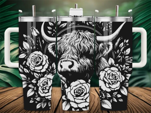 Highland Cow Roses