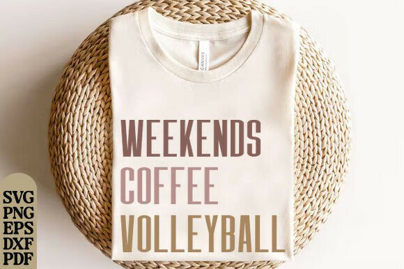 Weekends, Coffee, Volleyball Stack SVG Review